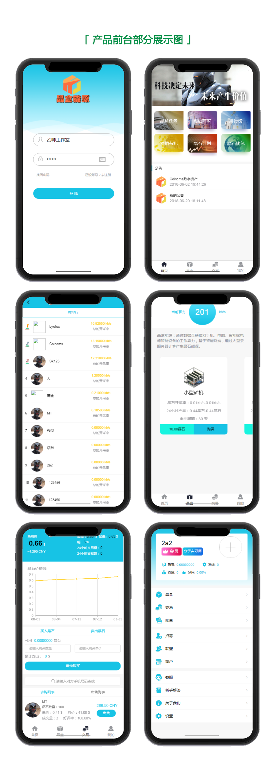 【Thinkphp魔晶挖矿区块链】运营版+晶盒数字资产交易超级能源新应用+矿机市场开源-久趣源码交流论坛